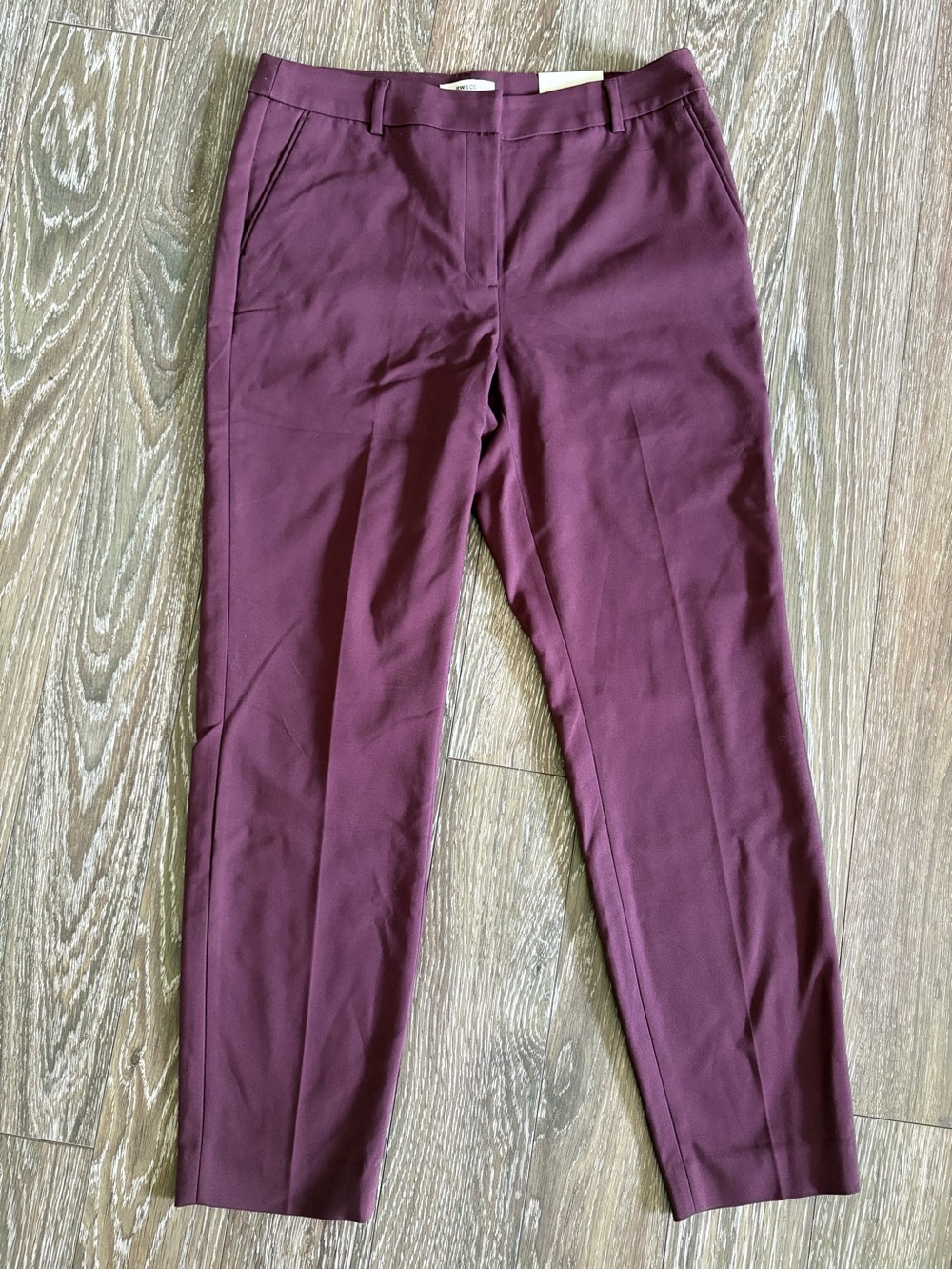 RW&CO. Women's Tailored Pants in Plum